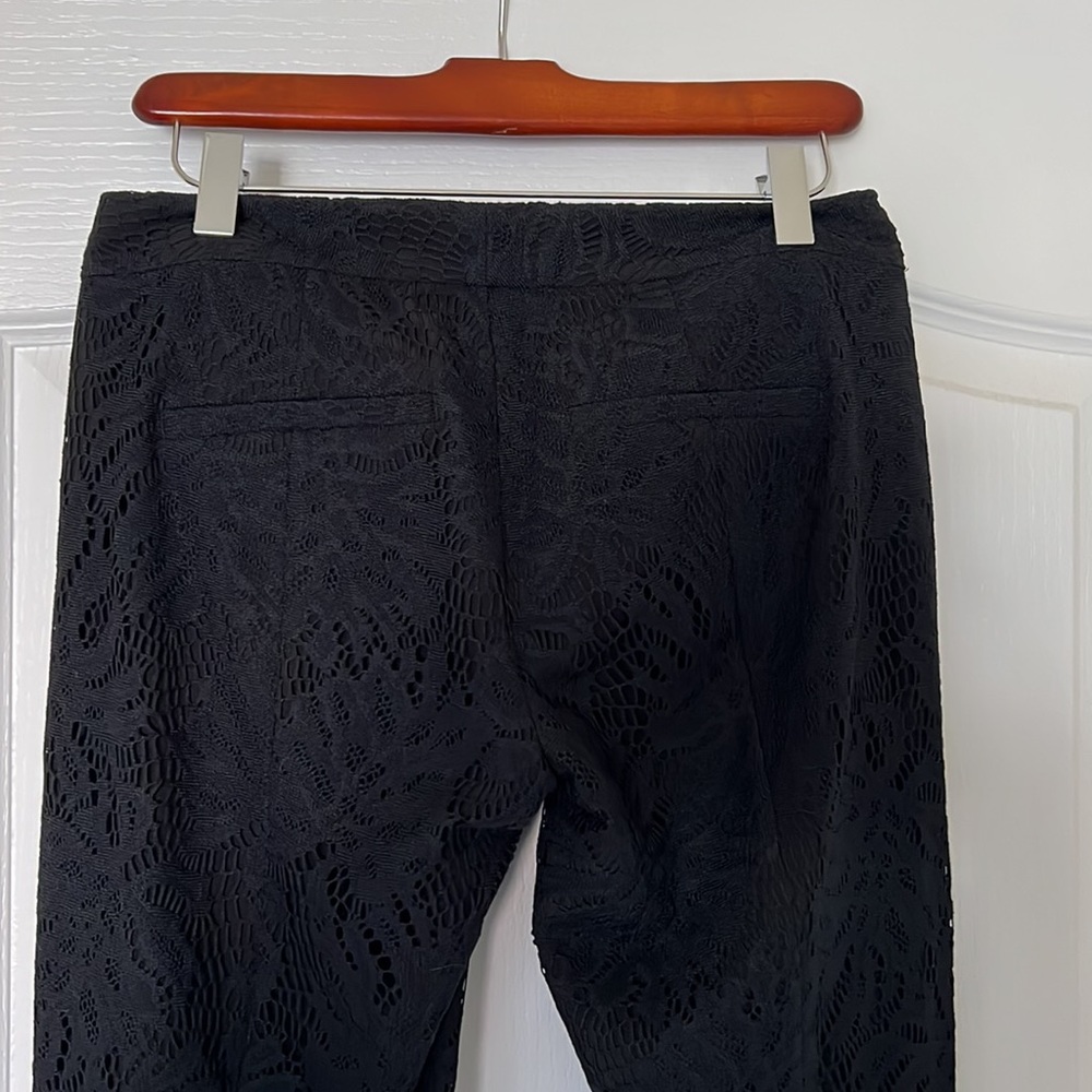 🌟🌟🌟NWOT🌟🌟🌟 Lily Pulitzer black lace pants - Picture 7 of 8